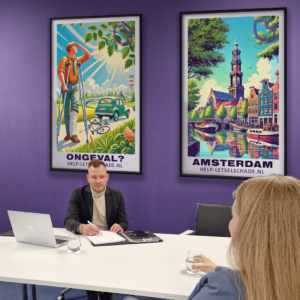 Amsterdam Ongeval Fiets Auto