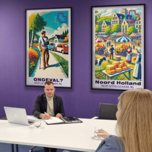 Een Auto ongeval in Noord-Holland