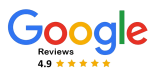 Google Reviews 4.9 uit 5 sterren